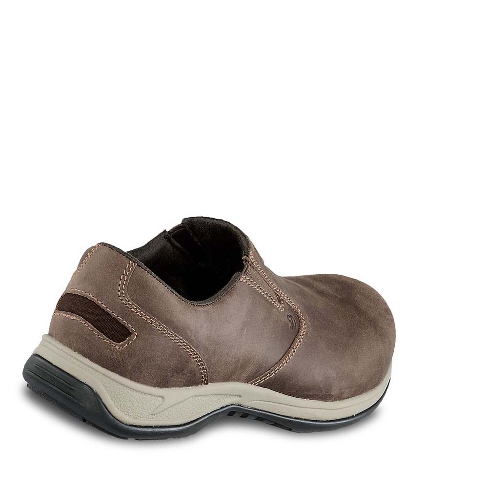 Red Wing Safety Toe Slip-On Women's Shoes Brown | ZA 104DFM